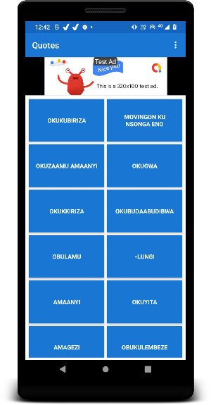 Inspirational Quotes Luganda Screenshot 0