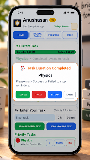 Anushasan: Self Discipline App Screenshot 3