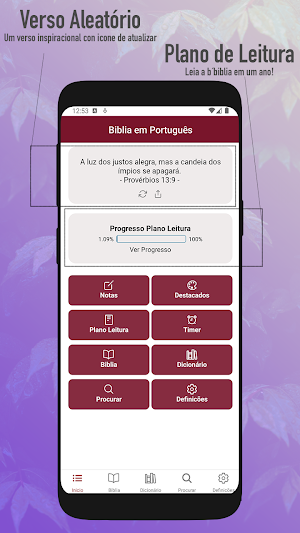 Portuguese Bíble Screenshot 0
