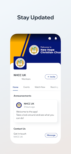 New Hope Christian Church Screenshot 1