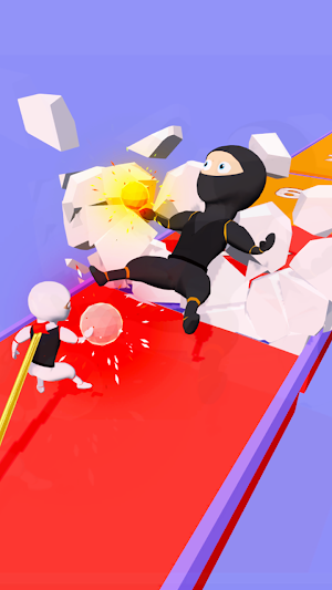 Ninja Fight Run Screenshot 0