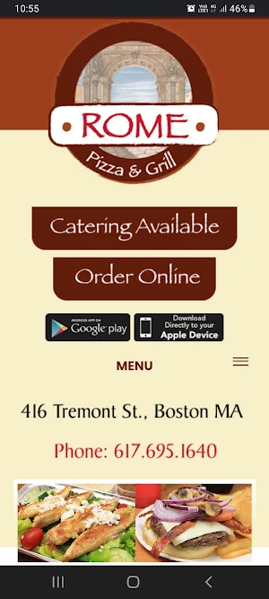 Rome Pizza Screenshot 1