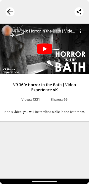 VR Horror Videos 360 Screenshot 2