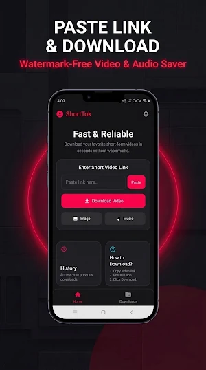 ShortTok Video & Audio Saver Screenshot 1