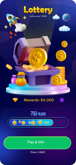 Big Bang Lottery Screenshot 1