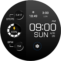 Key WF20 Digital Watch Face