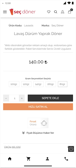 Seç Döner Screenshot 1