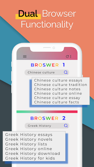Dual Browser Multi Browser App Screenshot 3