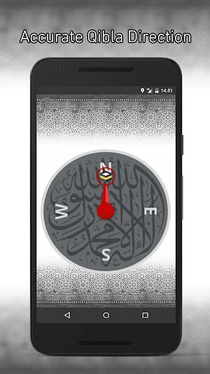 Accurate Qibla Direction: NEW EDITON Screenshot 1