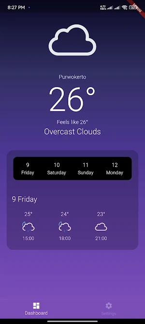 Weather Screenshot 2