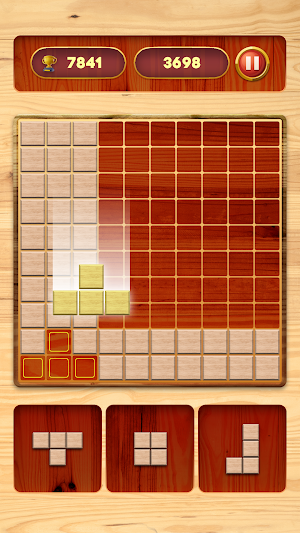 Wood Block: Brick Puzzle Game Screenshot 0
