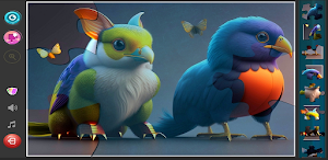 Animals puzzles fantasy jigsaw Screenshot 0