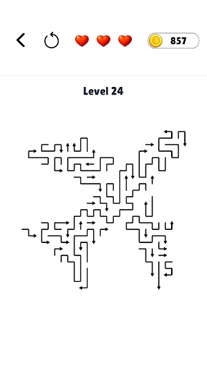 Arrows Puzzle: Tap Escape Screenshot 0