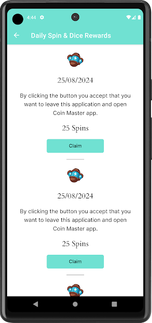 Daily Spin & Dice Rewards Screenshot 3