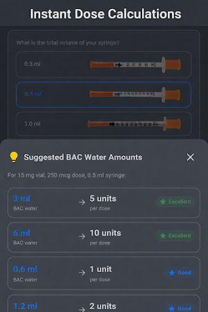 PepMinder - Peptide Tracker Screenshot 3