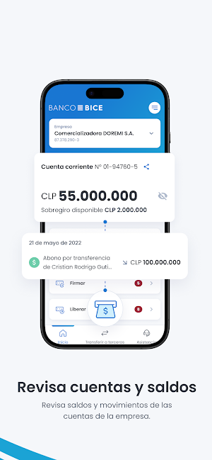 BICE Empresas Screenshot 3