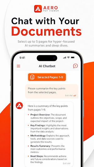 Aero PDF: Chat with Docs Screenshot 2