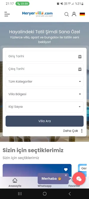 Heryervilla.com ile Yer Kirala Screenshot 3