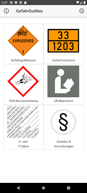 GefahrGutNav Screenshot 0