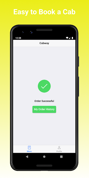 Cabway Minicab Booking Screenshot 3