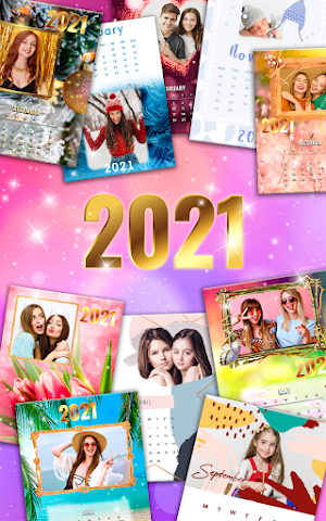 2021 Calendar Photo Frames 📅 Screenshot 0