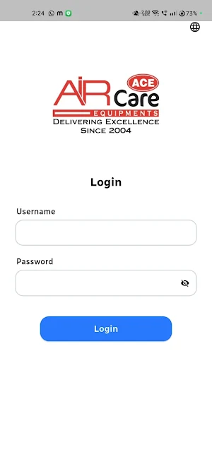 Aircare Employee App Screenshot 0