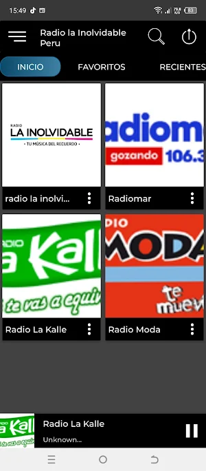 La Inolvidable Fm Radio, Music Screenshot 2