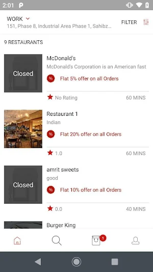 AppsRhino Food Screenshot 1