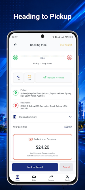 Exicube Taxi Prime Driver Screenshot 2
