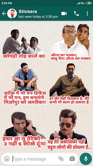 Bindas Stickers For Whatsapp Screenshot 0