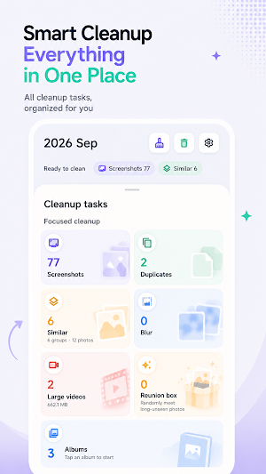 Slidebox: Sort & Clean Photos Screenshot 1