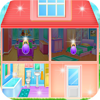 games girls room cleaning