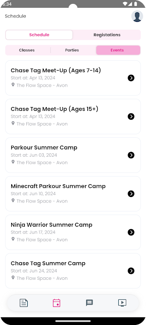 The Flow Space Movement Center Screenshot 2