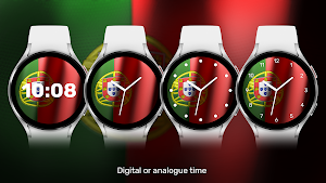 Portugal Flag Watch Face Screenshot 2