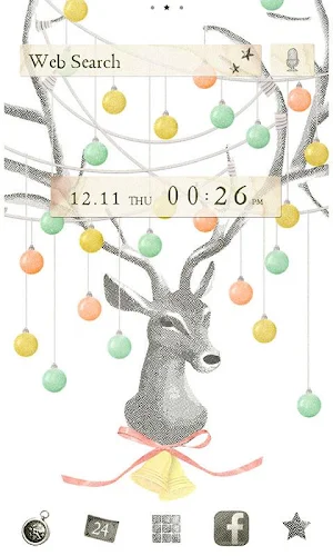 Christmas Reindeer Wallpaper Screenshot 0