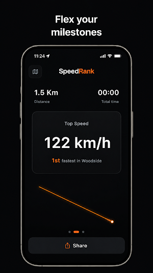 SpeedRank - Trip Tracker Screenshot 2