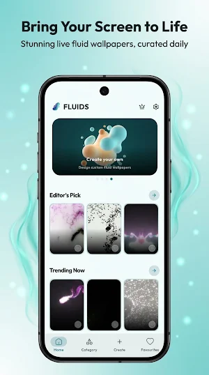Fluid Wallpaper: Magic Fluid Screenshot 3