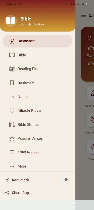Catholic Bible Offline Daily Screenshot 1