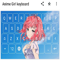 Anime Girl Keyboard Theme