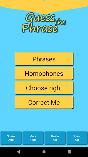 Guess The Phrase for Kids Screenshot 0