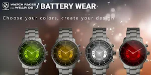 Battery Wear Watch Face Screenshot 1