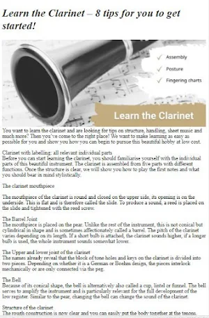 How to Play Clarinet Screenshot 2