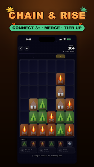 Merge Rise: 2048 Merge Game Screenshot 1