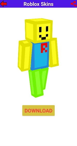 Roblox Skins for Minecraft Screenshot 2