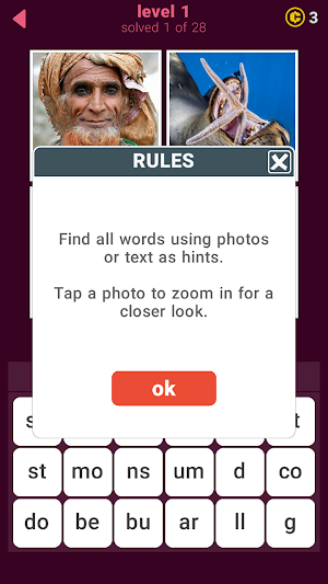 644 Words Screenshot 0