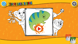 Kids Coloring Book : Cute Animals Coloring Pages Screenshot 0