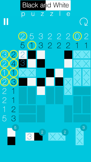 Black and White puzzle Screenshot 2