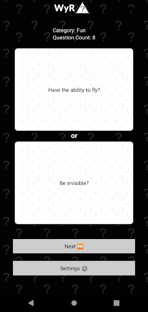 Would You Rather? Screenshot 3
