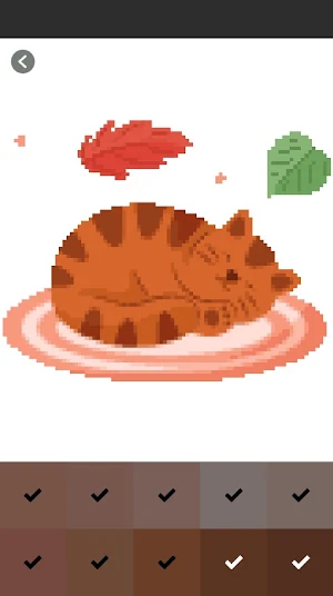 Kawaii Art Coloring By Number Screenshot 1