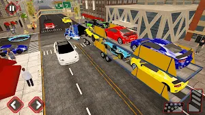 Car Transporter Truck Simulator: Heavy City Truck Screenshot 2
